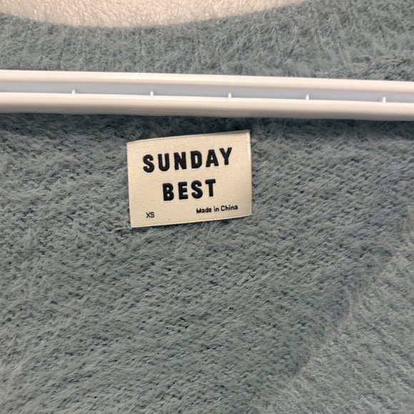 Sunday Best Soft Blue Cardigan - Picture 3 of 5